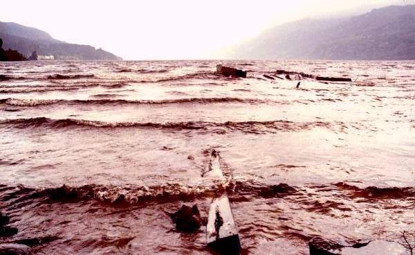 Loch Ness is a water filled valley